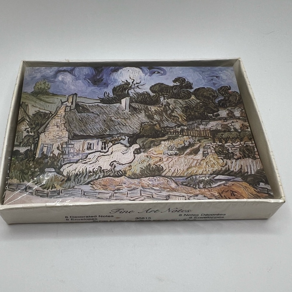 Fine Art Notes with Scenic Landscape Design Blank Note Cards